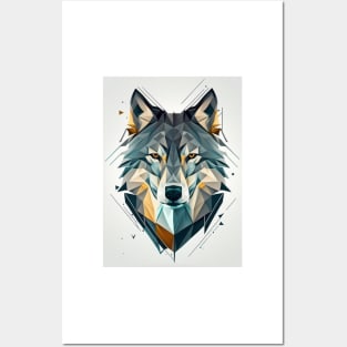 Wolf Logo 1 Posters and Art